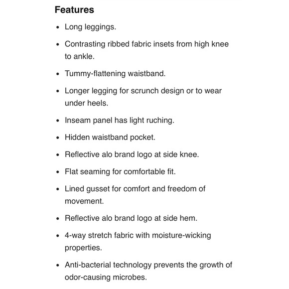 Alo Yoga Goddess Leggings in Berry/Stormy Heather XS EUC - Picture 8 of 14